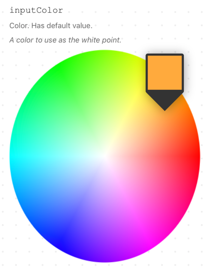iOS Color Wheel Using CIFilter